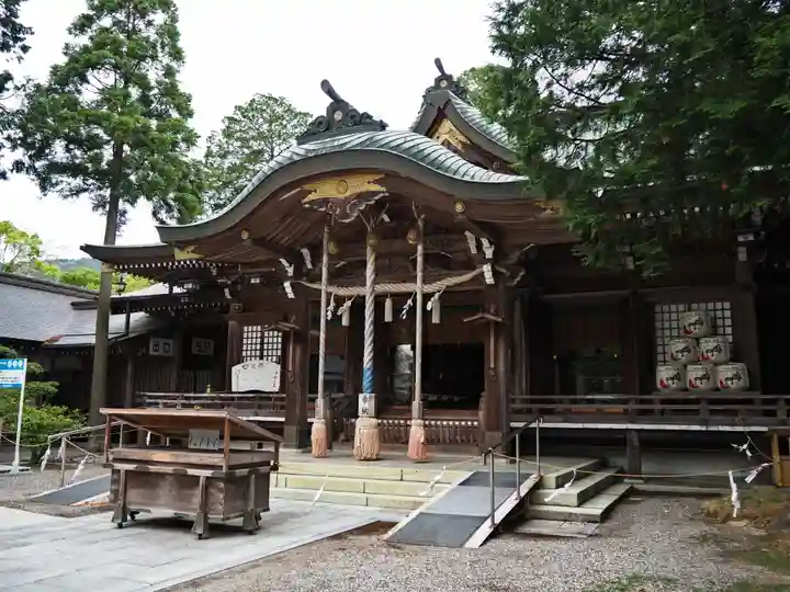 大麻比古神社の本殿・本堂