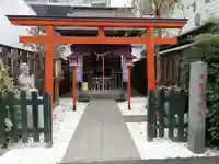 幸町辨財天の鳥居