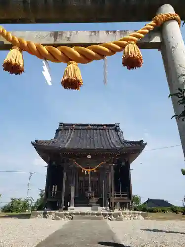 天王山神社の本殿