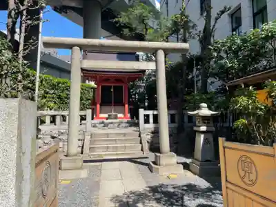 兜神社の鳥居