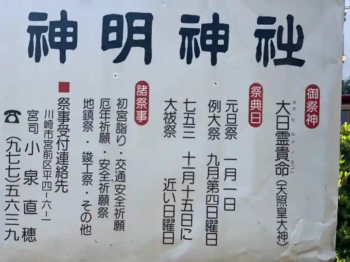 神明神社のその他建物