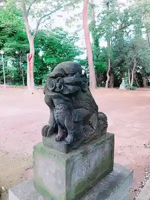 氷川神社の狛犬