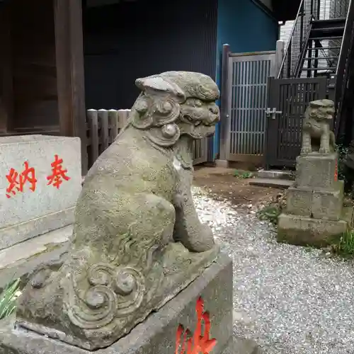 道祖神社の狛犬