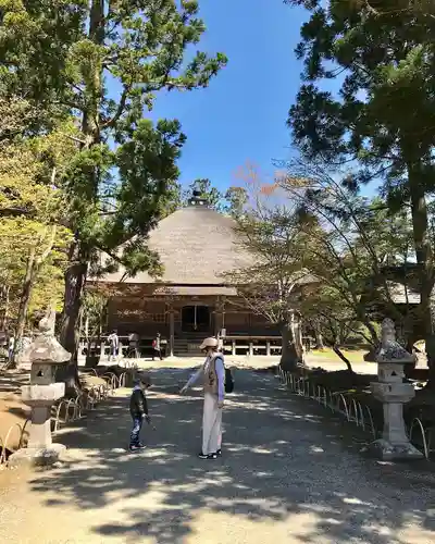 毛越寺の本殿・本堂