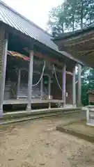 深田部神社の本殿