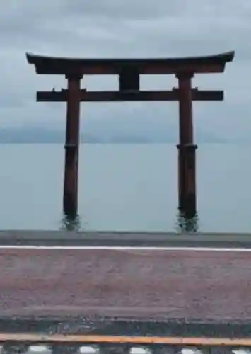 白鬚神社の鳥居