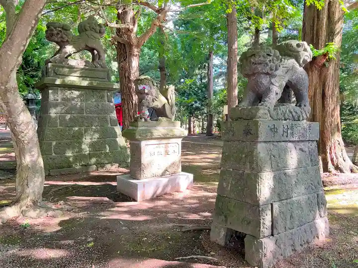 猿賀神社の狛犬