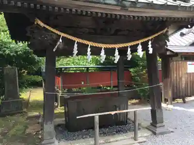 前玉神社の手水舎