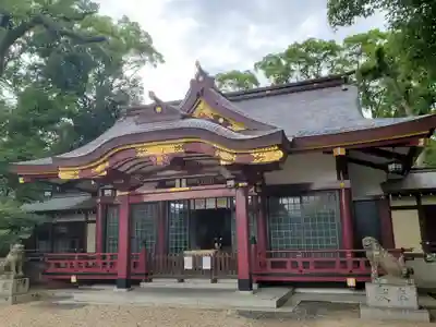 富松神社の本殿・本堂
