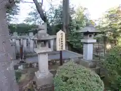 松陰神社のお墓