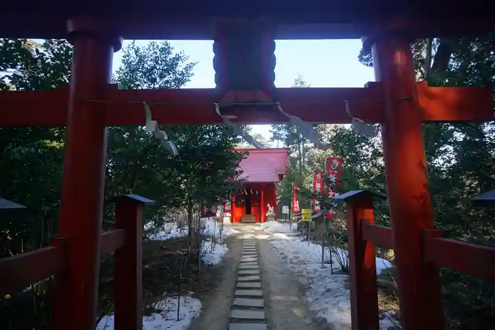 鷲子山上神社の鳥居