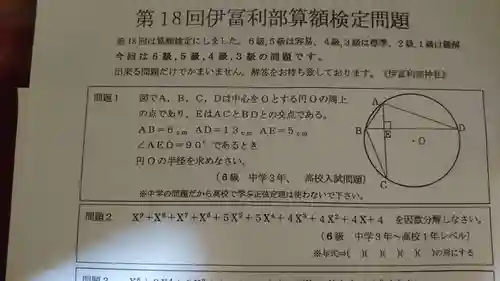 伊冨利部神社のその他建物