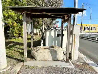 高角神田天白神社の手水舎