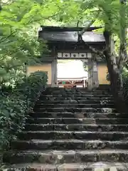 寂光院の山門