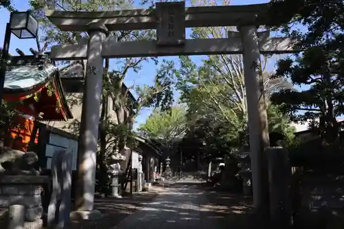 銚港神社の鳥居