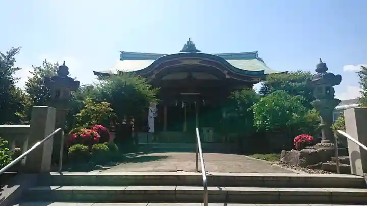 千住神社の本殿・本堂