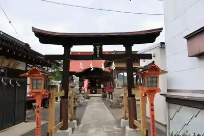 大鏑神社の鳥居