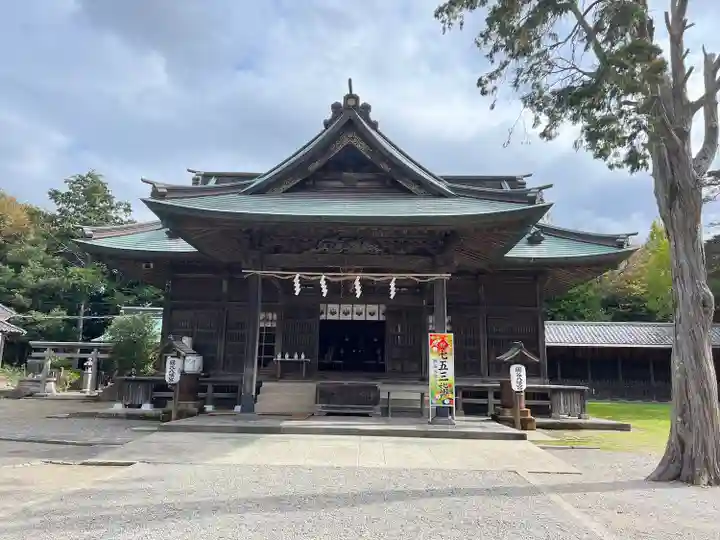 鶴谷八幡宮の七五三参