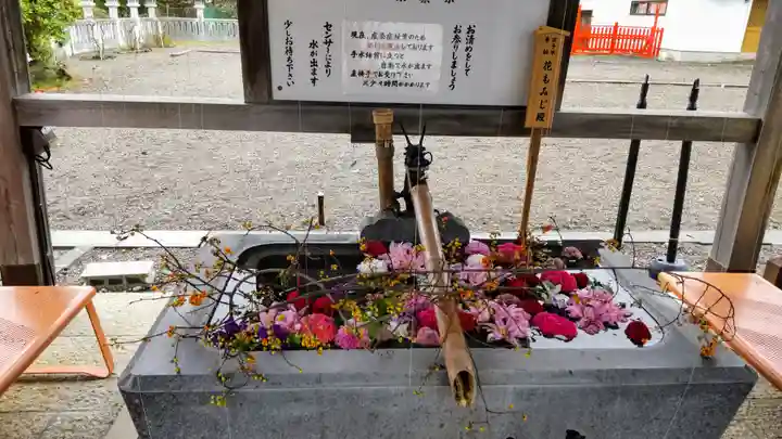 樽前山神社の手水舎