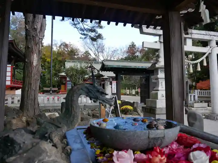 玉村八幡宮の手水舎