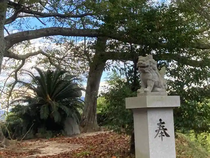 古和気神社の狛犬