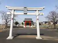 真木八幡香取両神社の鳥居