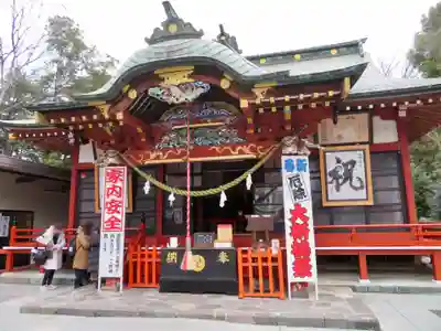 玉村八幡宮の本殿・本堂