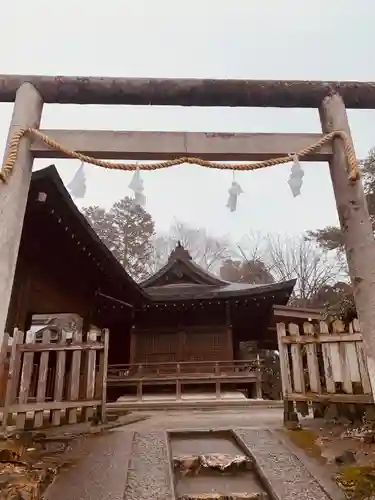 唐澤山神社の鳥居