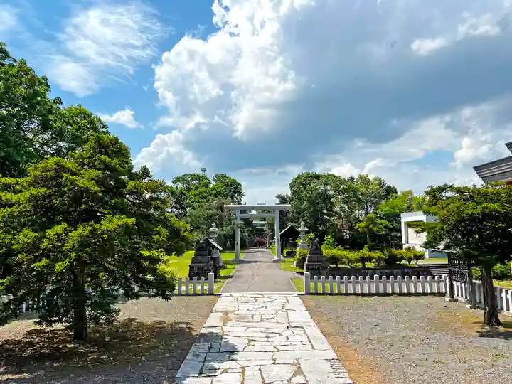 滝川神社の景色