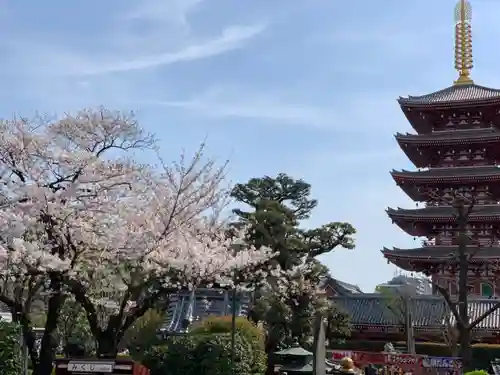 浅草寺の塔