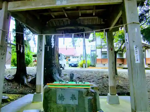 新宮熊野神社の手水舎