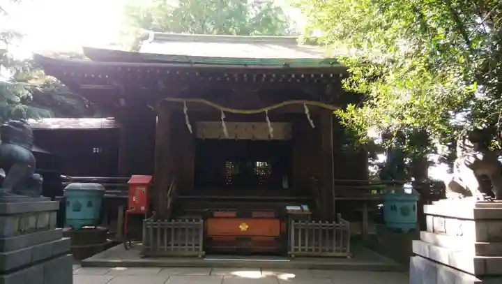 諏方神社の本殿・本堂