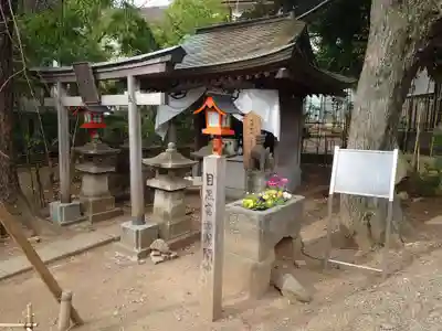 上目黒氷川神社の末社・摂社