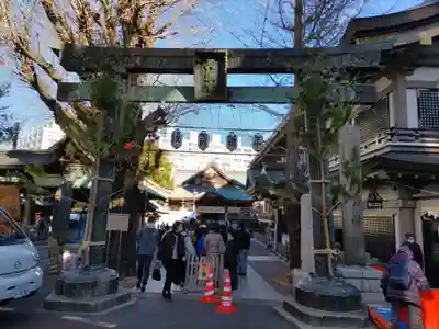 湯島天満宮の鳥居