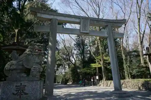 谷保天満宮の鳥居