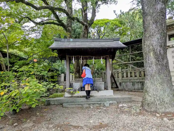 和歌山縣護國神社の手水舎
