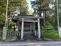 藍澤神社の鳥居
