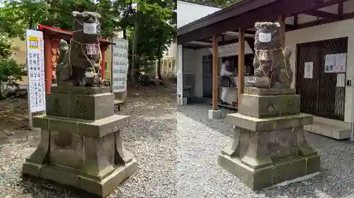 星置神社の狛犬