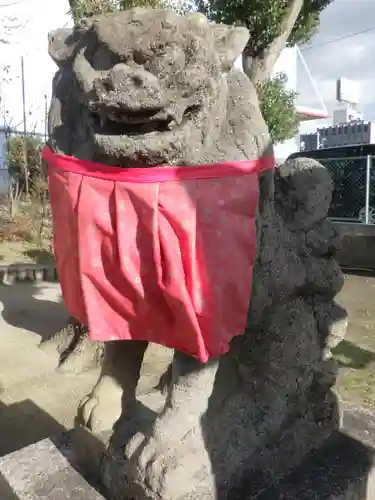 福崎住吉神社の狛犬