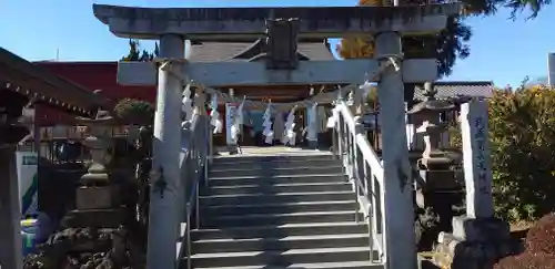 武蔵第六天神社の鳥居