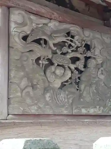 胎安神社の芸術