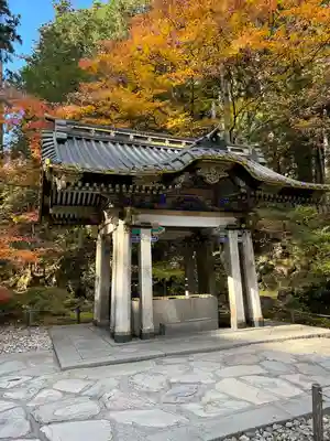 日光山輪王寺 大猷院の手水舎