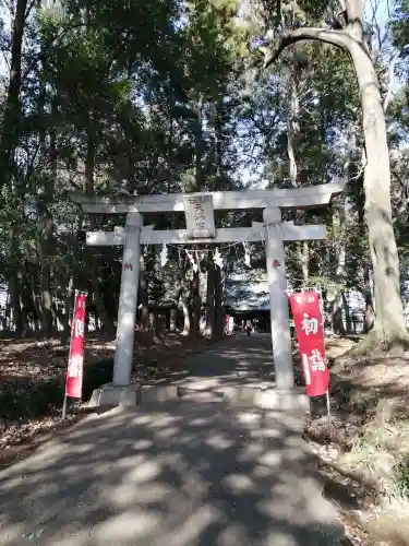 東蕗田天満社の鳥居