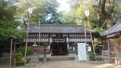 羽束師坐高御産日神社の建物その他