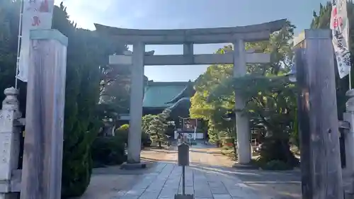 大元 宗忠神社の鳥居