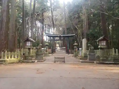 田村神社の鳥居