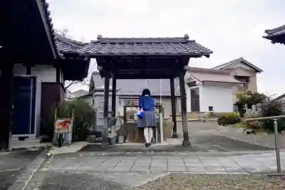 正法寺の手水舎