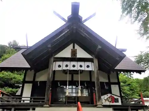 虻田神社の本殿