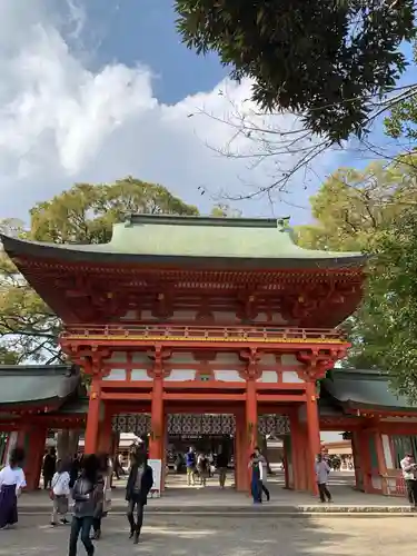 武蔵一宮氷川神社の山門