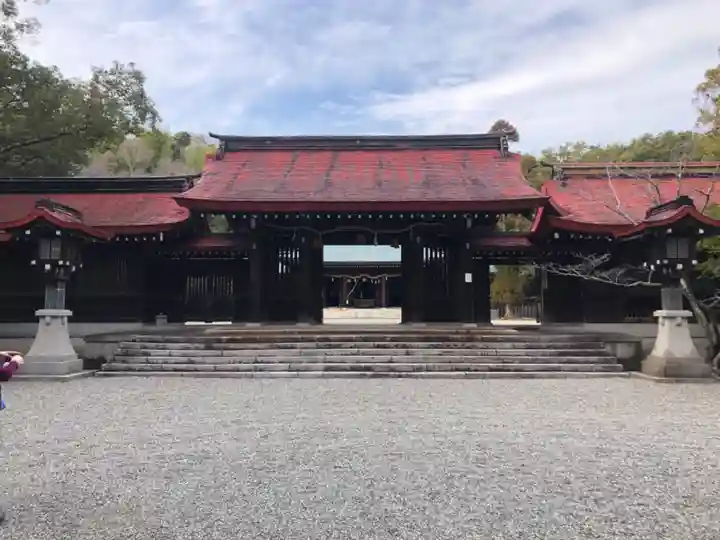 阿波神社の山門・神門